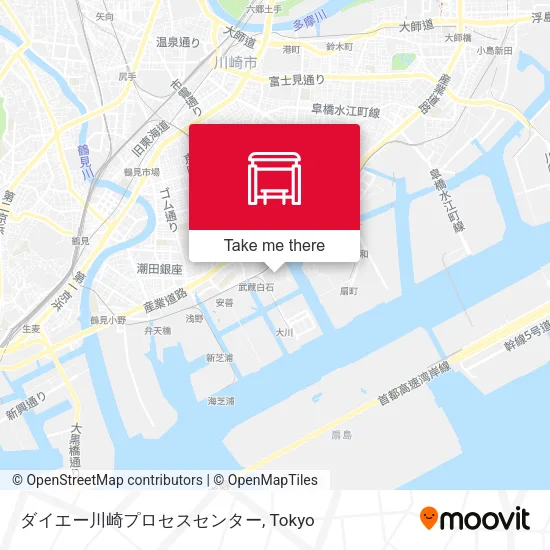 ダイエー川崎プロセスセンター map