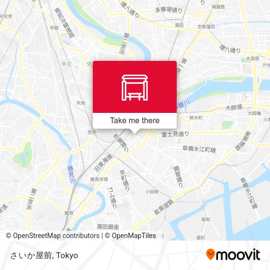 さいか屋前 map