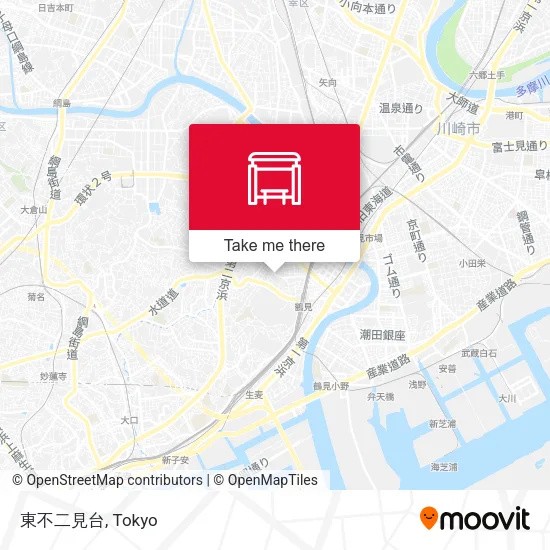 Higashi-Fujimi-dai map