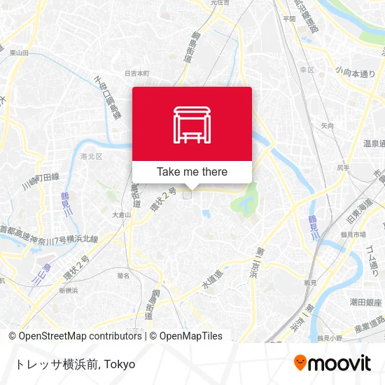 トレッサ横浜前 map