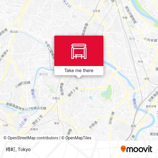 樽町 map