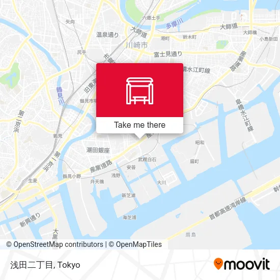 浅田二丁目 map