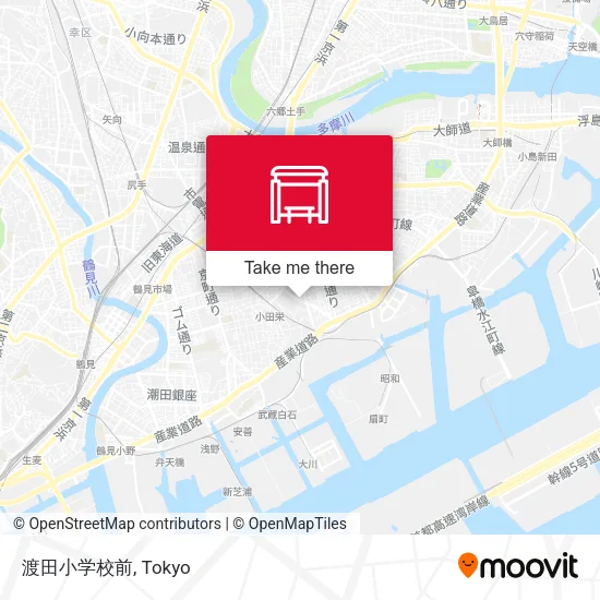 渡田小学校前 map