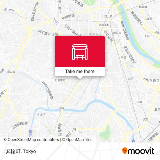 Minowa-cho map