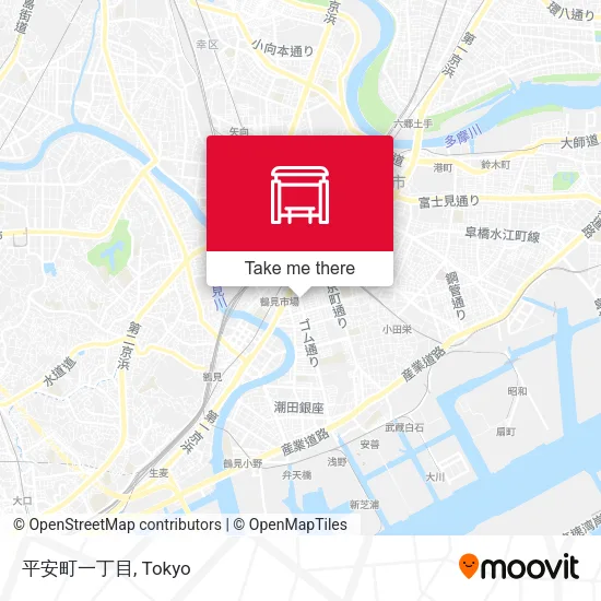 平安町一丁目 map