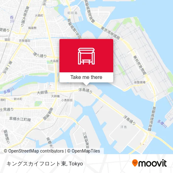 King Skyfront East map