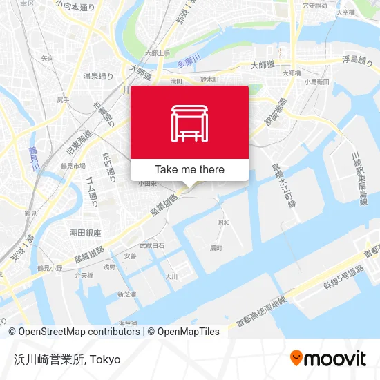 浜川崎営業所 map