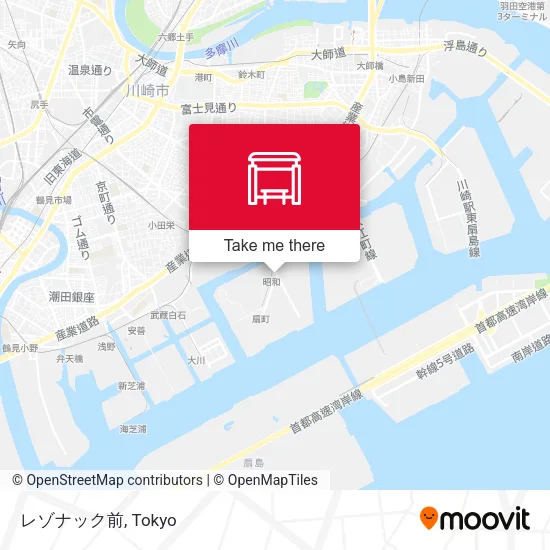 レゾナック前 map