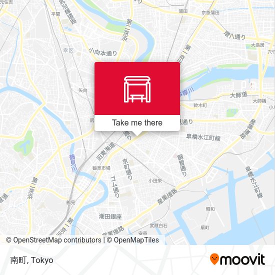 南町 map