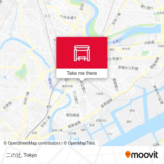 二の辻 map