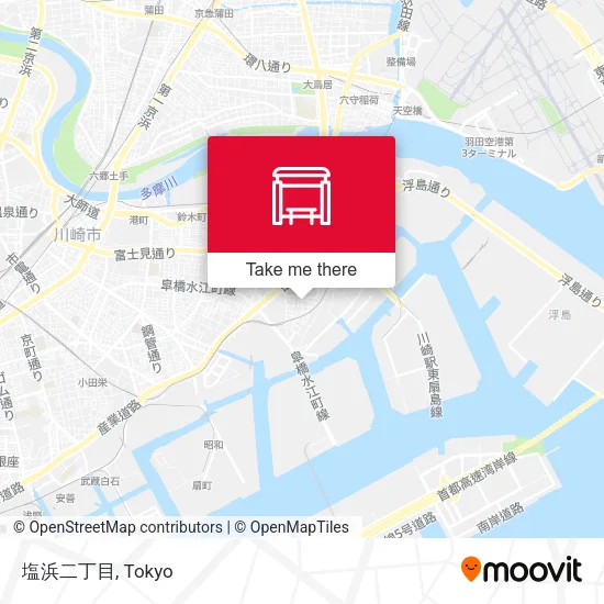 塩浜二丁目 map