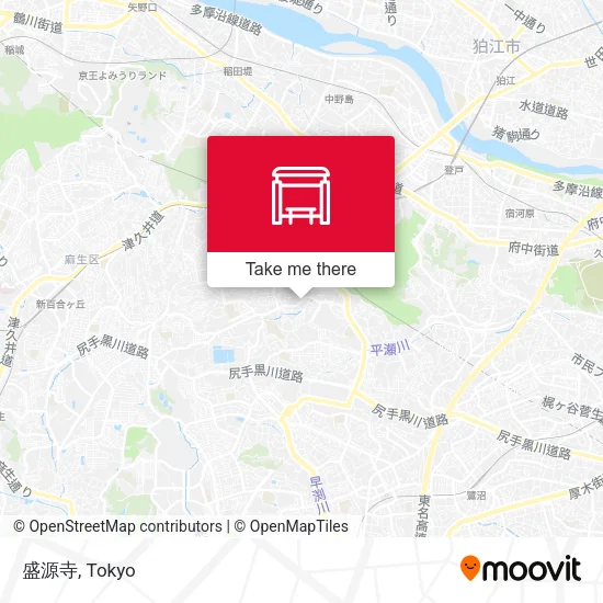 盛源寺 map