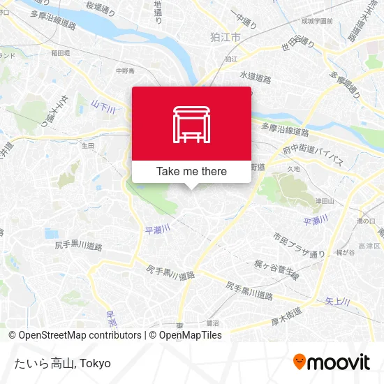 たいら高山 map