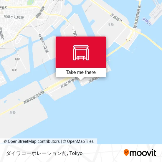 ダイワコーポレーション前 map
