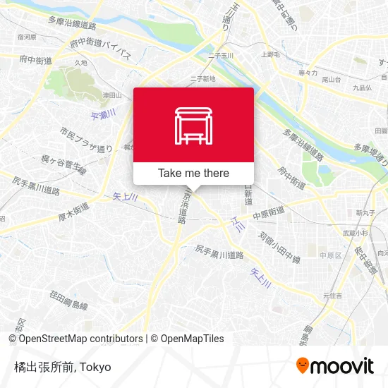 Tachibana Branch Office-mae map