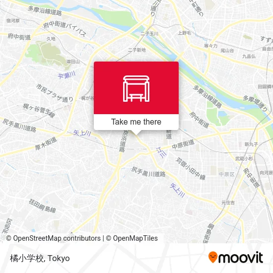 橘小学校 map