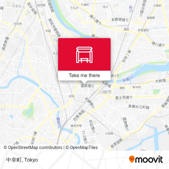 中幸町 map