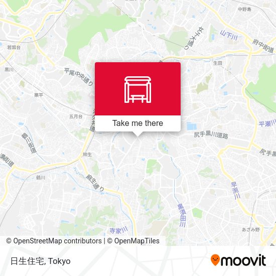 日生住宅 map