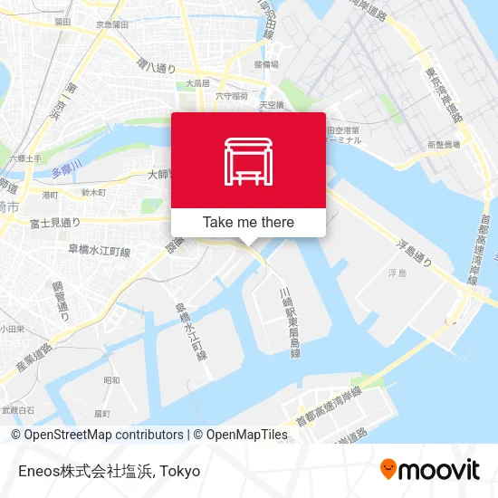 Eneos株式会社塩浜 map