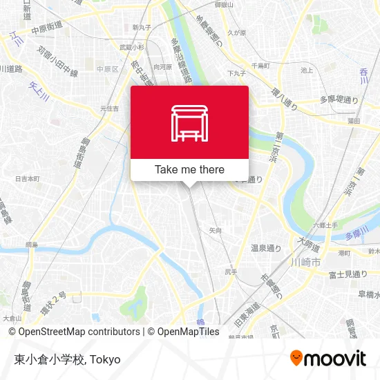 東小倉小学校 map