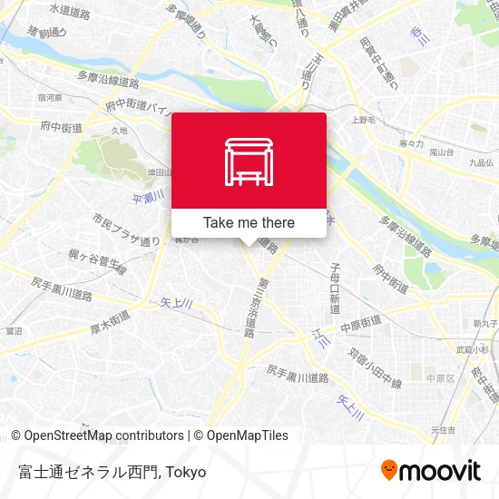 富士通ゼネラル西門 map