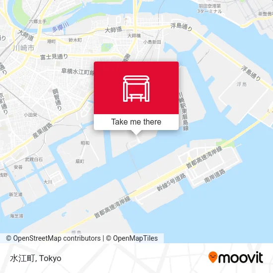 水江町 map