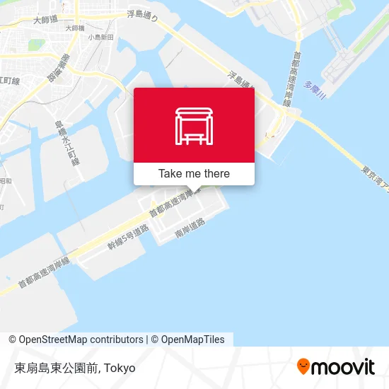 Higashi-Ogishima East Park map