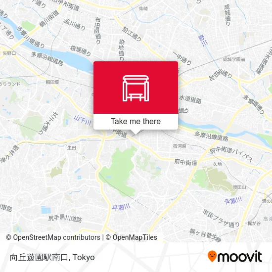 向丘遊園駅南口 map