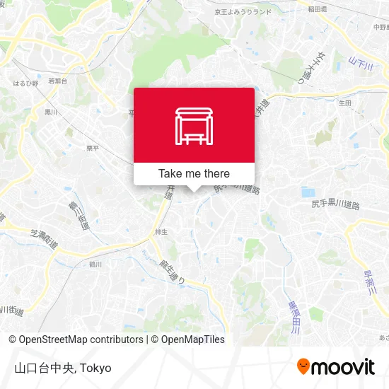 山口台中央 map
