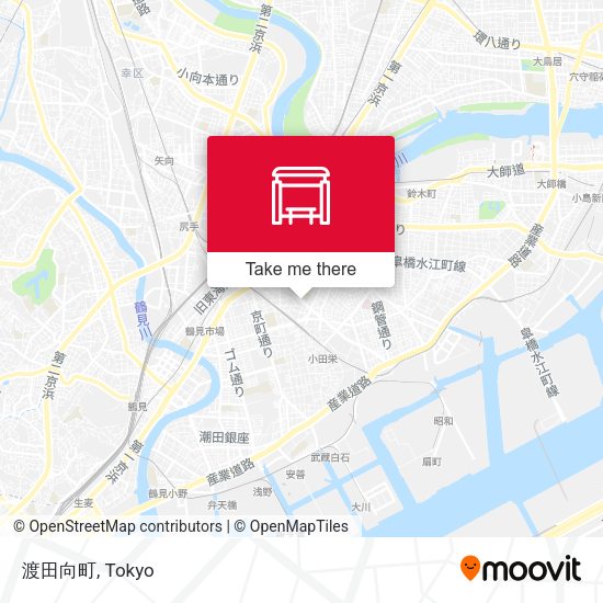 渡田向町 map