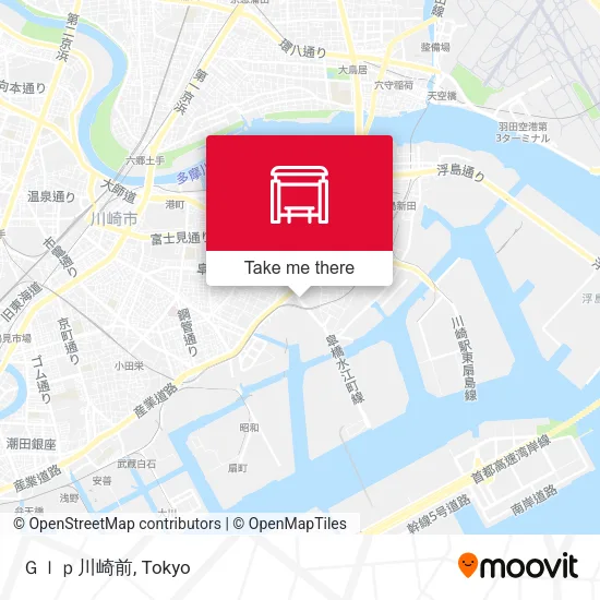 Ｇｌｐ川崎前 map