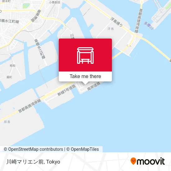 Kawasaki Marien Front map