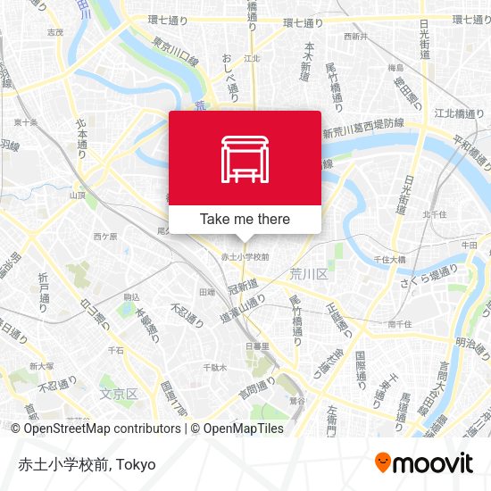 赤土小学校前 map