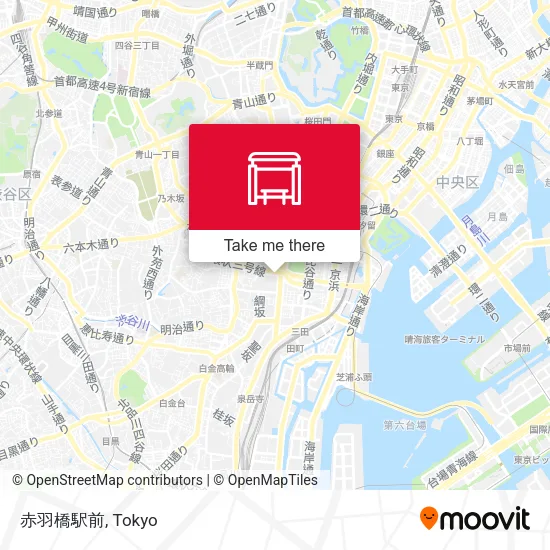赤羽橋駅前 map