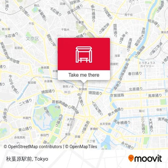 秋葉原駅前 map