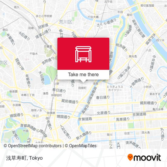 浅草寿町 map
