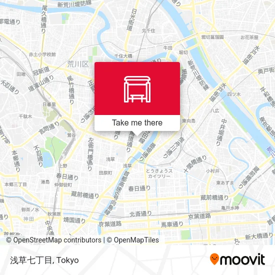 浅草七丁目 map