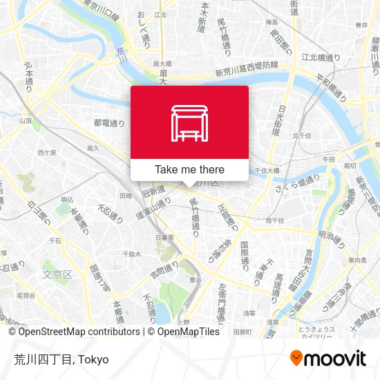 荒川四丁目 map