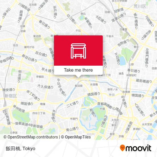 飯田橋 map