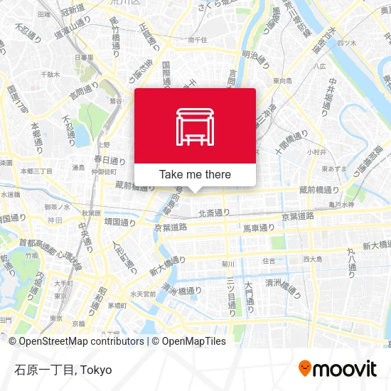 石原一丁目 map