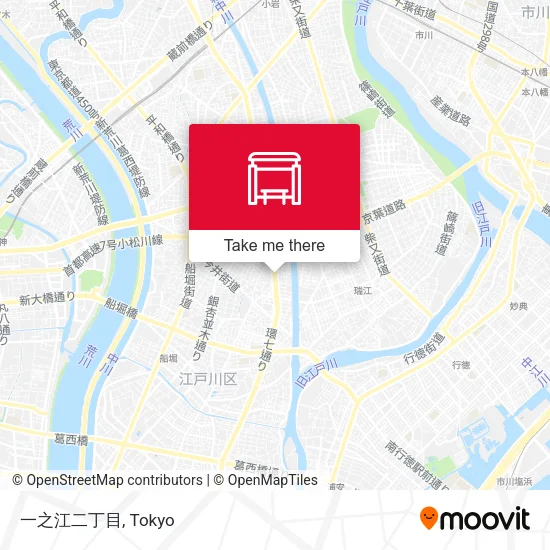 一之江二丁目 map