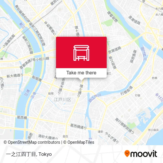 一之江四丁目 map