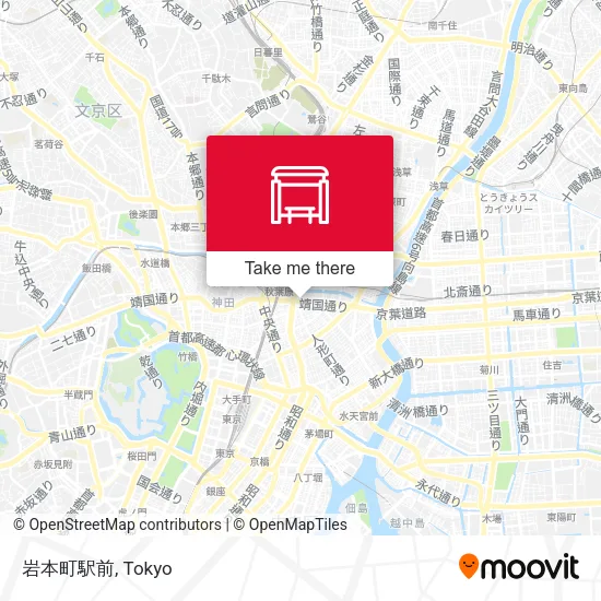 岩本町駅前 map