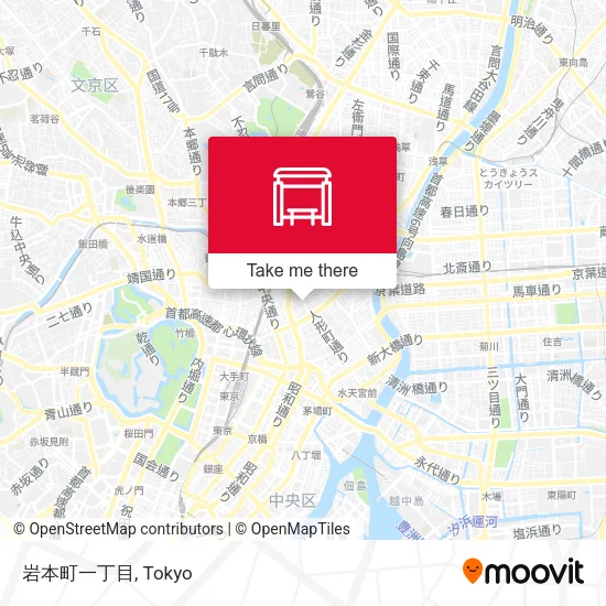 岩本町一丁目 map