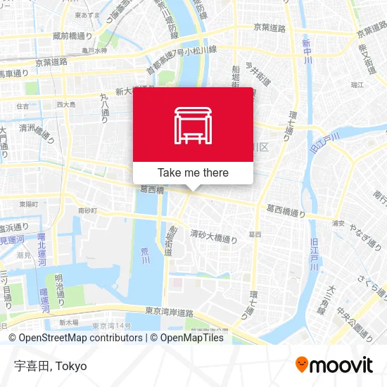 宇喜田 map