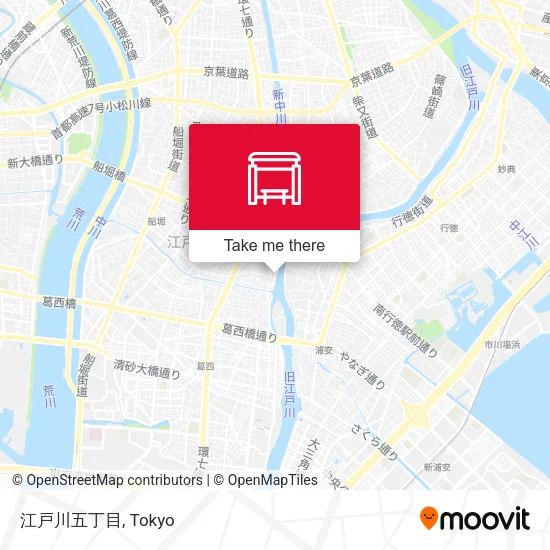 江戸川五丁目 map