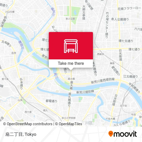 扇二丁目 map