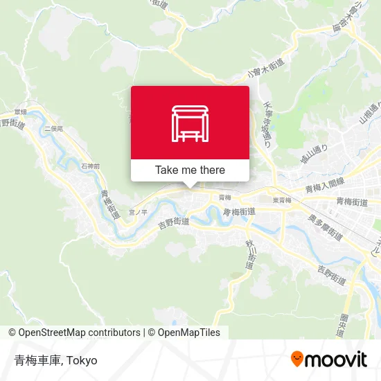 青梅車庫 map