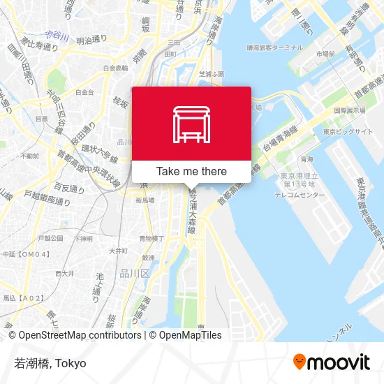 若潮橋 map