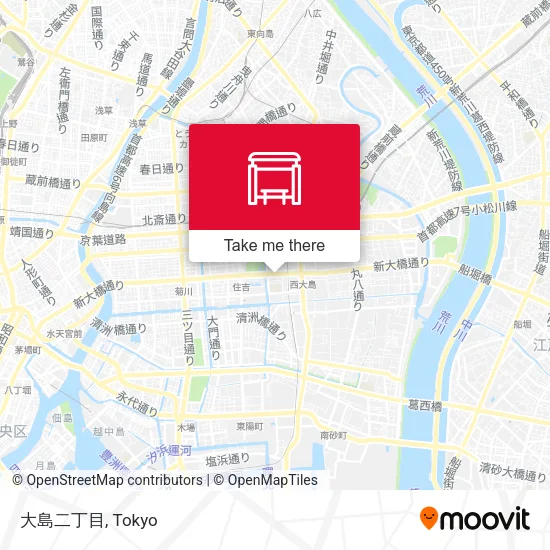 大島二丁目 map